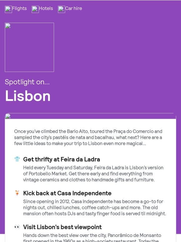 Spotlight on… Lisbon