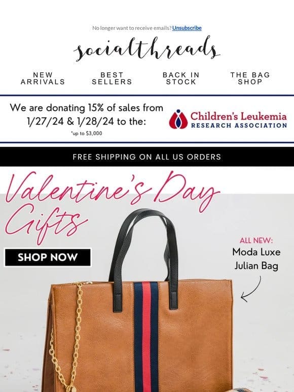 Spread a little a love with these Valentine’s GIFTS!