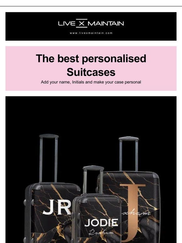 Still On 30% Off Selected Suitcases