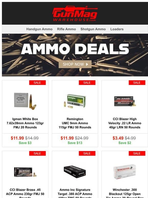 Stock Up On Ammo! | Igman White Box 7.62×39 20rd Box for $12