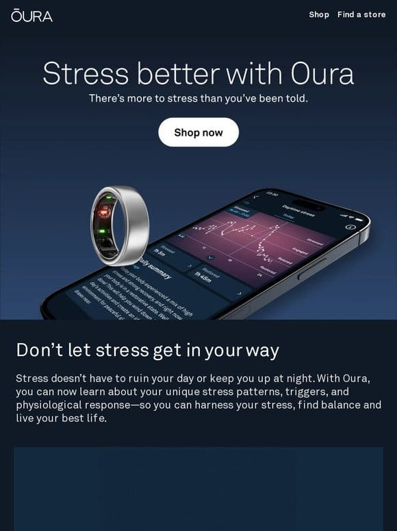 Stressed? Oura can help