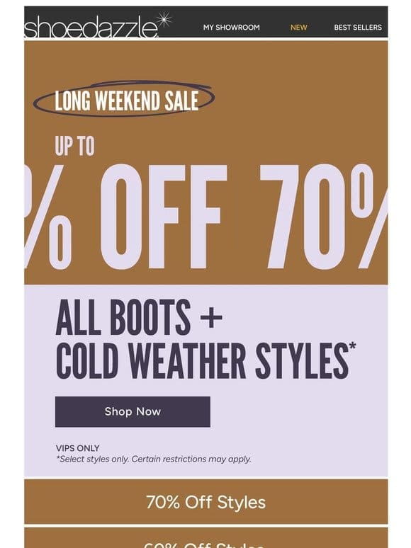 Sunday Funday: 70% Off Sale & More