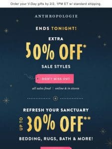 Sunday Funday: EXTRA 50% Off Sale