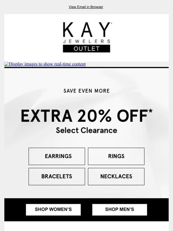 Sweet Savings: EXTRA 20% Off Select Clearance