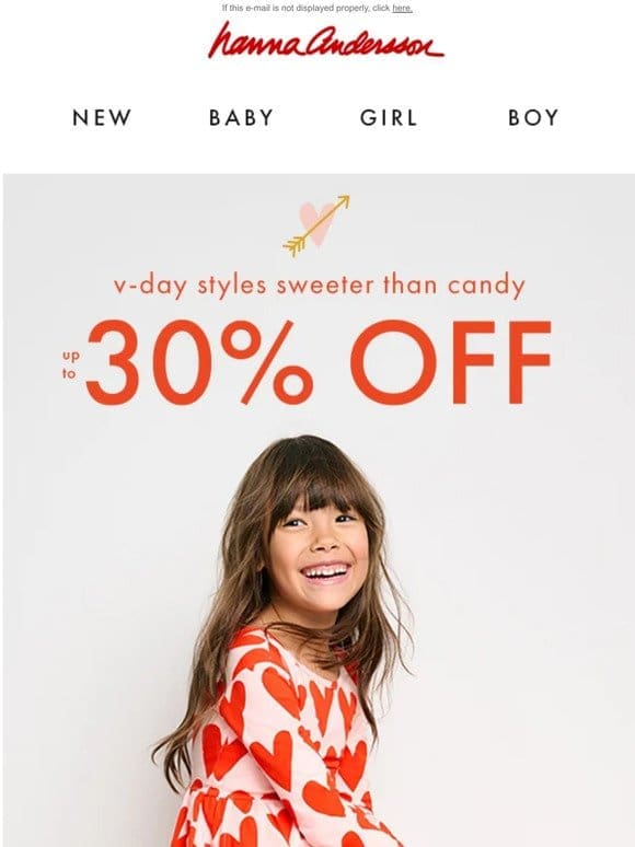 Sweeter Than Candy – Up to 30% Off