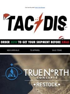 TRUE NORTH RESTOCK