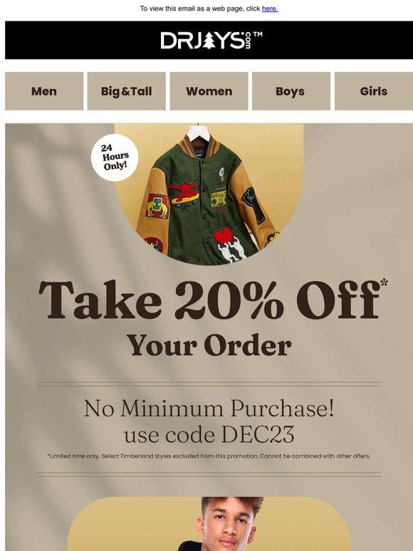 Take 20% Off