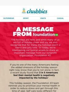 Take care of your mental health this holiday season