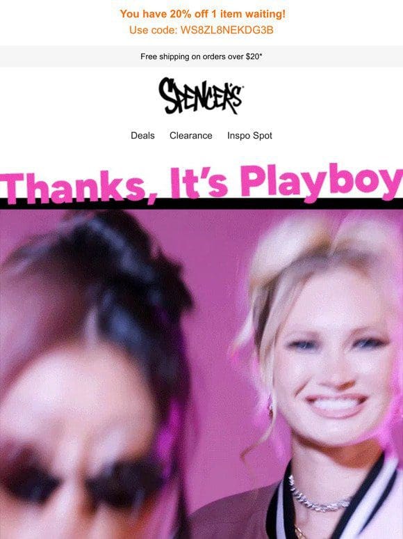 Thanks， it’s Playboy  ❤️
