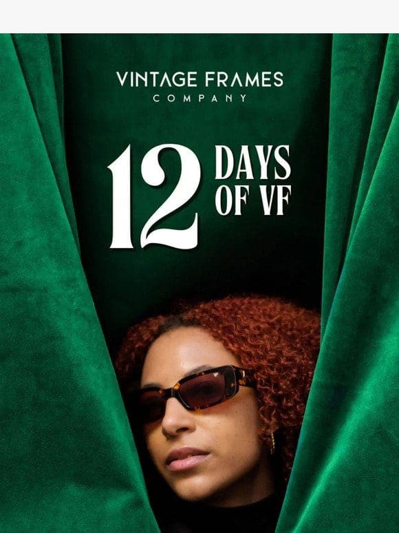 The 12 Days of VF starts NOW!