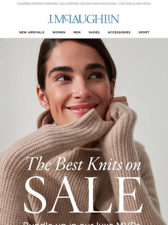 The Best Knits， On SALE