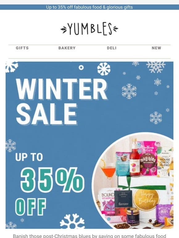 The Big Winter Sale is here! ❄