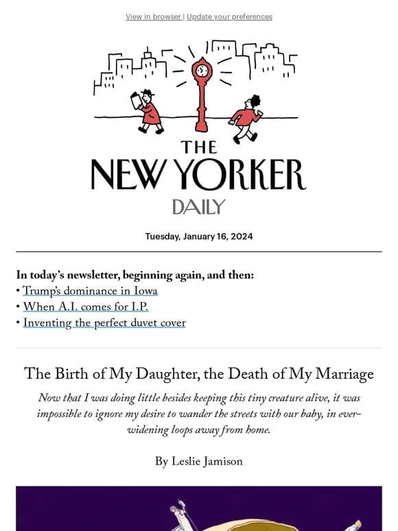 The Birth of My Daughter， the Death of My Marriage