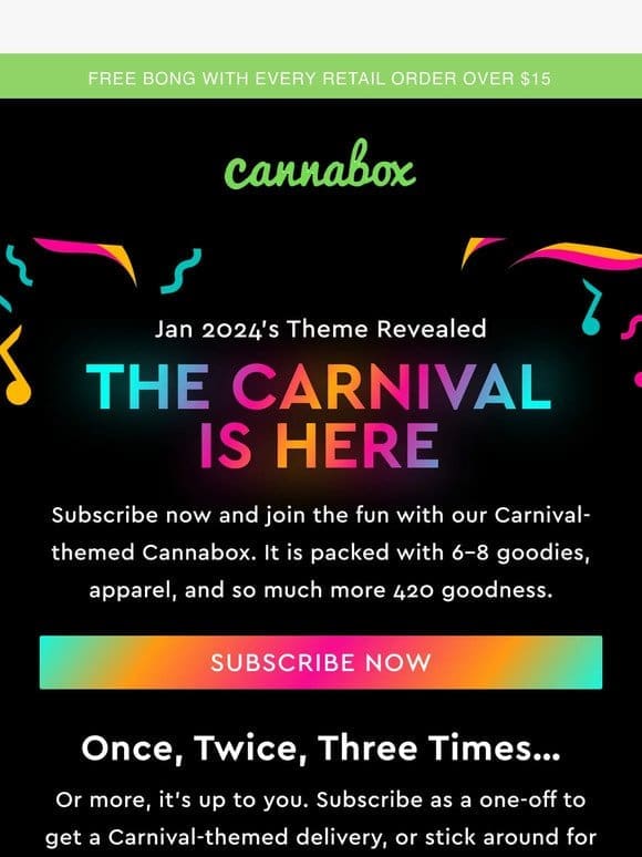 The Carnival is here!