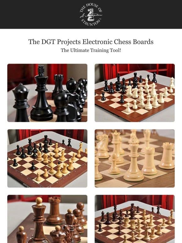 The DGT Projects Electronic Chess Boards – The Ultimate Training Tool!