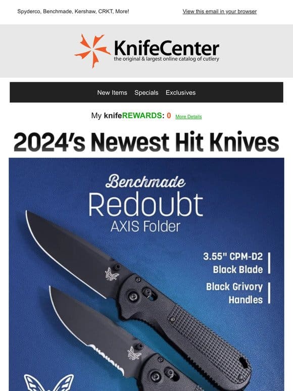 The Hottest 2024 New Knives Here!