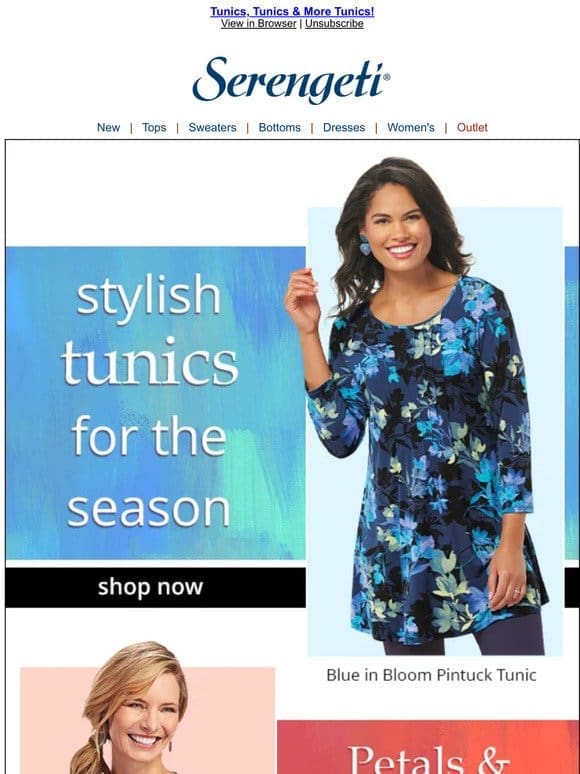 The New Tunics Collection is Here ~ Serengeti Fashions