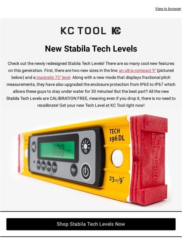 The Next Generation Of Stabila Tech Levels Are Here!