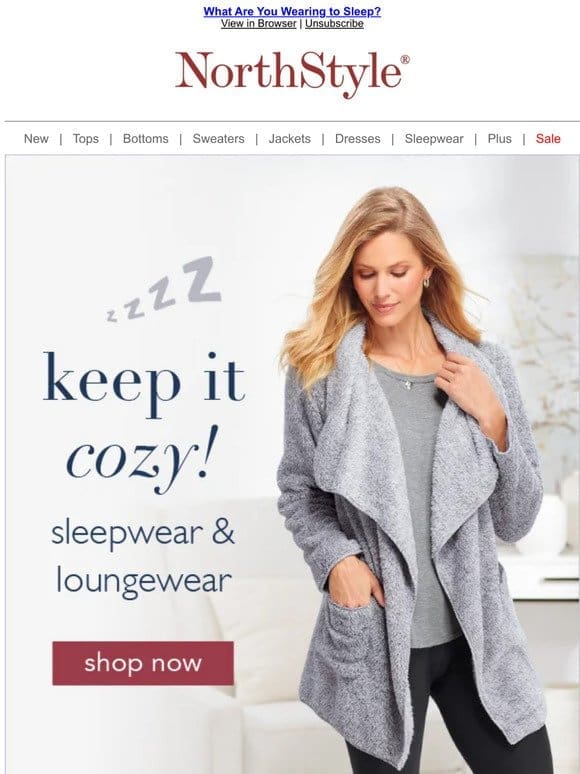 The Perfect Pair   New Sleepwear That’s Beautiful & Comfy