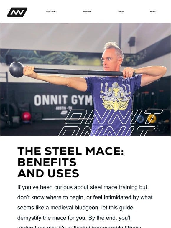 The Steel Mace: Benefits and Uses