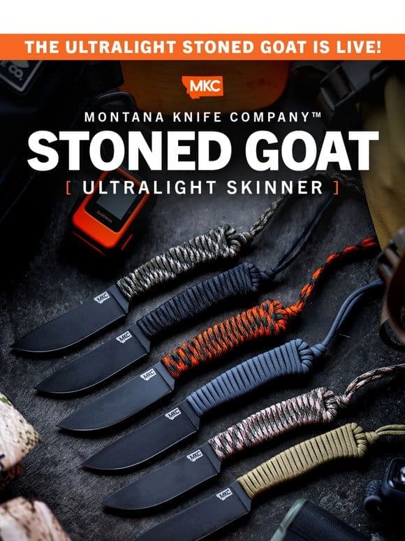 The Stoned Goat Ultralight Skinner is LIVE!