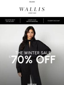 The Wallis Sale: up to 60% off