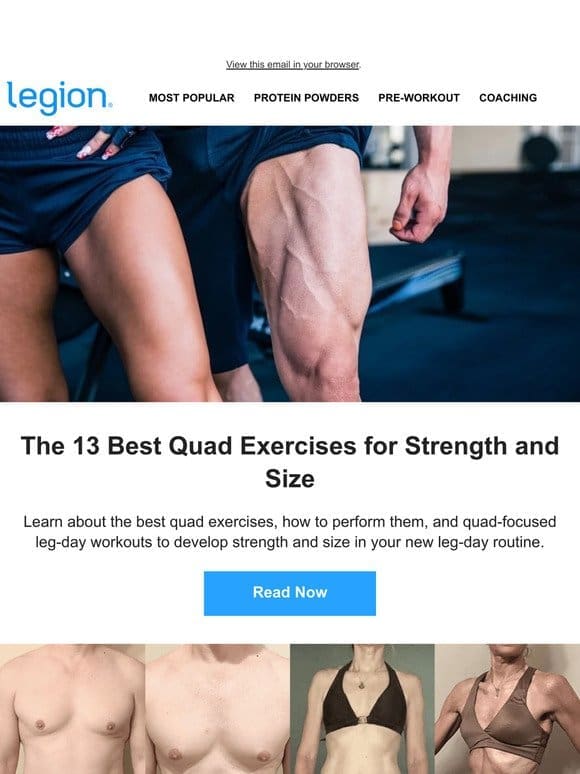 The best quad exercises for strong， developed legs