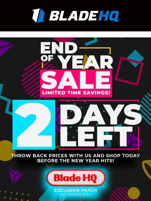 These end of year deals won’t last forever!