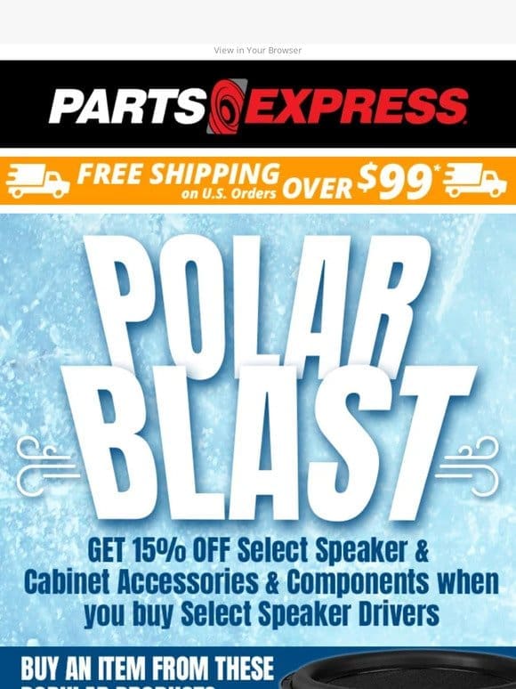 This POLAR BLAST brings HOT DEALS!