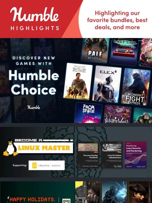 This week at Humble: Last chance to grab the annual Choice deal!