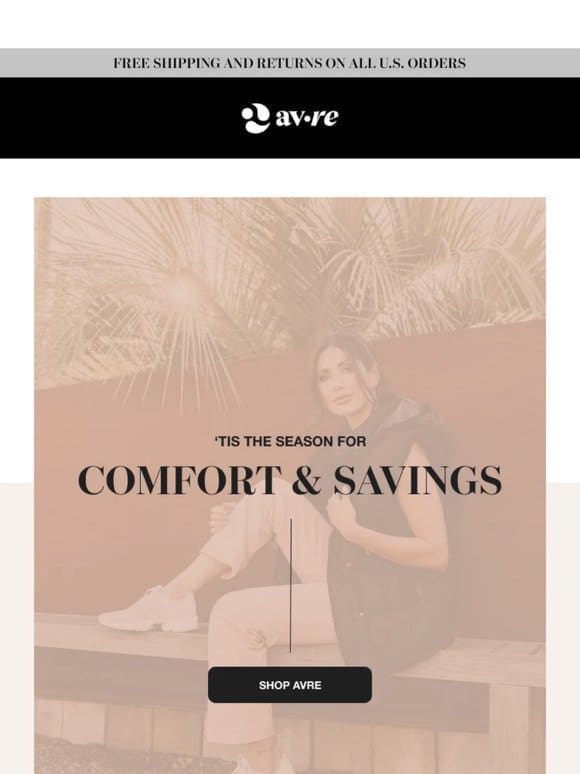 Tis the season of comfort and savings!✨