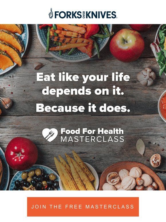 Transform your health with food: Join the FREE Masterclass!