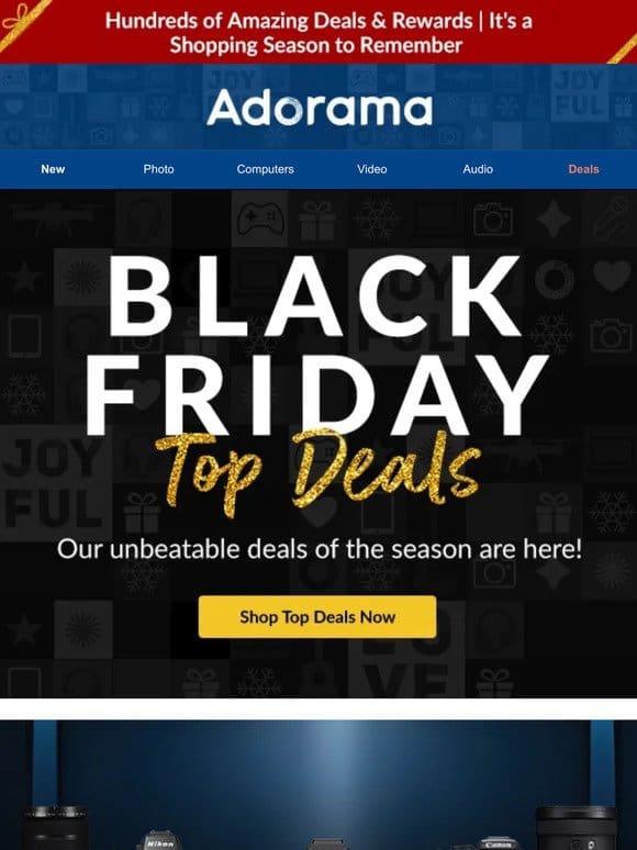 Trending Now >> Top Black Friday Deals