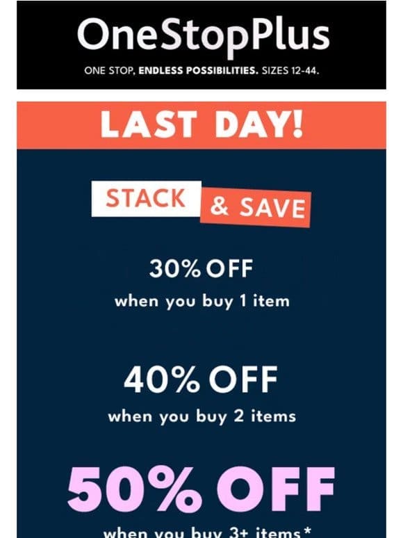 Unlocked: 50% off when you purchase 3+ items!