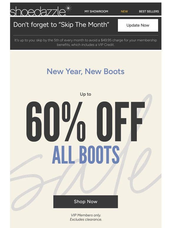 Up to 60% Off All Boots