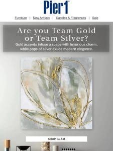 Up to 80% Off: Gold or Silver?