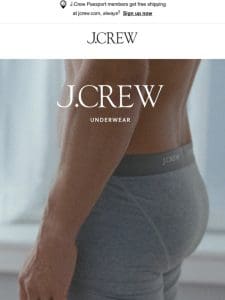 Upgrade your underwear