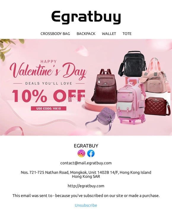 Valentine’s Day Sale  Love， laugh， shop!