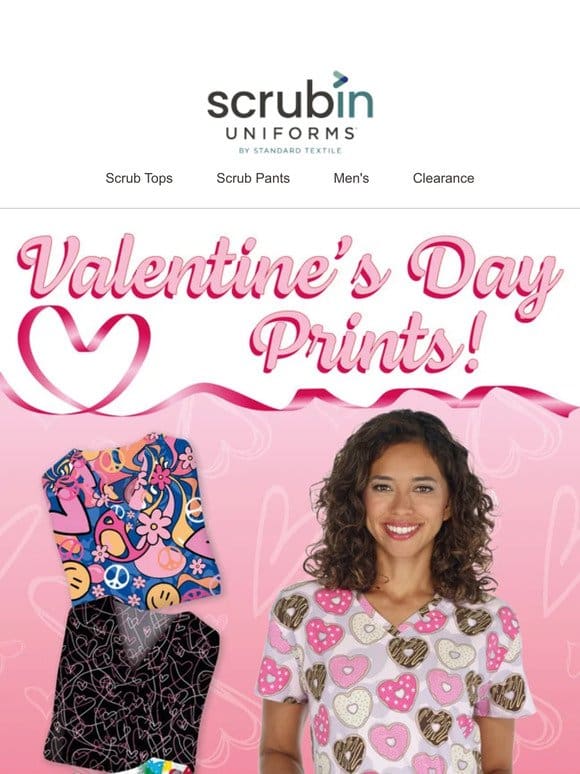 Valentine’s Day Scrub Collection!