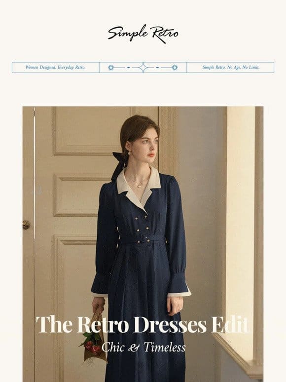 View The Retro Dresses Edit