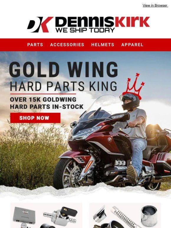 We Are Your Gold Wing Hard Parts King!