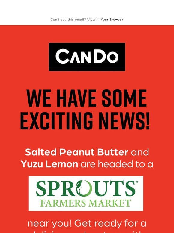 We’re Sprout-ing up in a store near you!