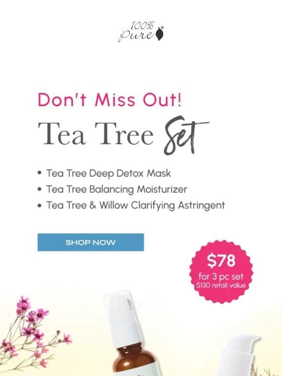 What Makes Our Tea Tree Set a Must-Have? Discover Now!