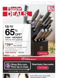 What’s in your knife drawer? [$70 off Kitchen Knife Set]  ‍