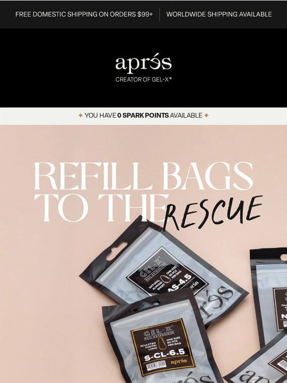 Why Our Refill Bags Are Your Best Friend