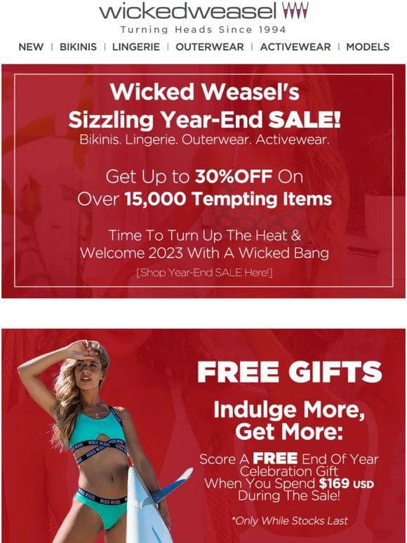 Wicked Bang   Year-End SALE = Sexy SAVINGS
