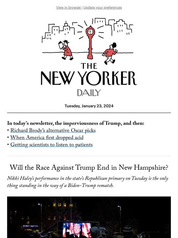 Will the Race Against Trump End in New Hampshire?