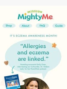 Win $600+ in Giveaway Prizes for Eczema Awareness Month!