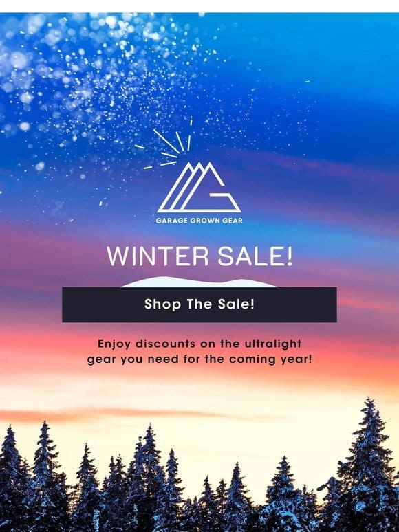 Winter SALE is on!