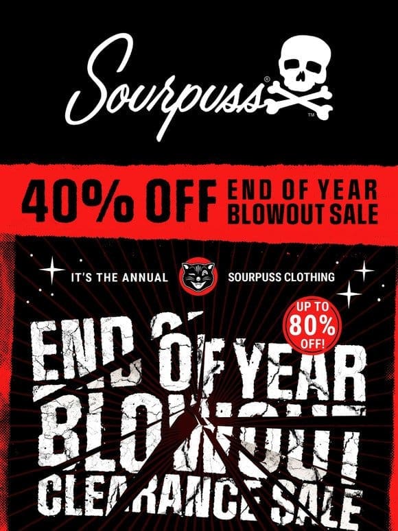 Wrap Up the Year with 40% OFF ALL SALE ITEMS!